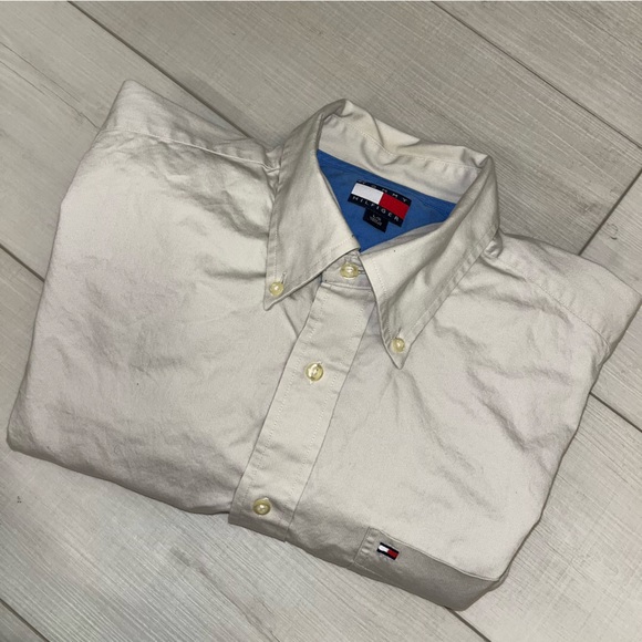 Tommy Hilfiger Long Sleeve Button-Down Dress Shirt - Picture 5 of 10